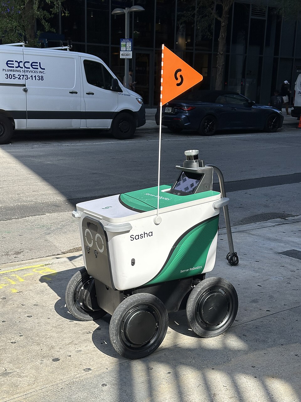 Serve Robotics Autonomous Delivery Robot Gen 3